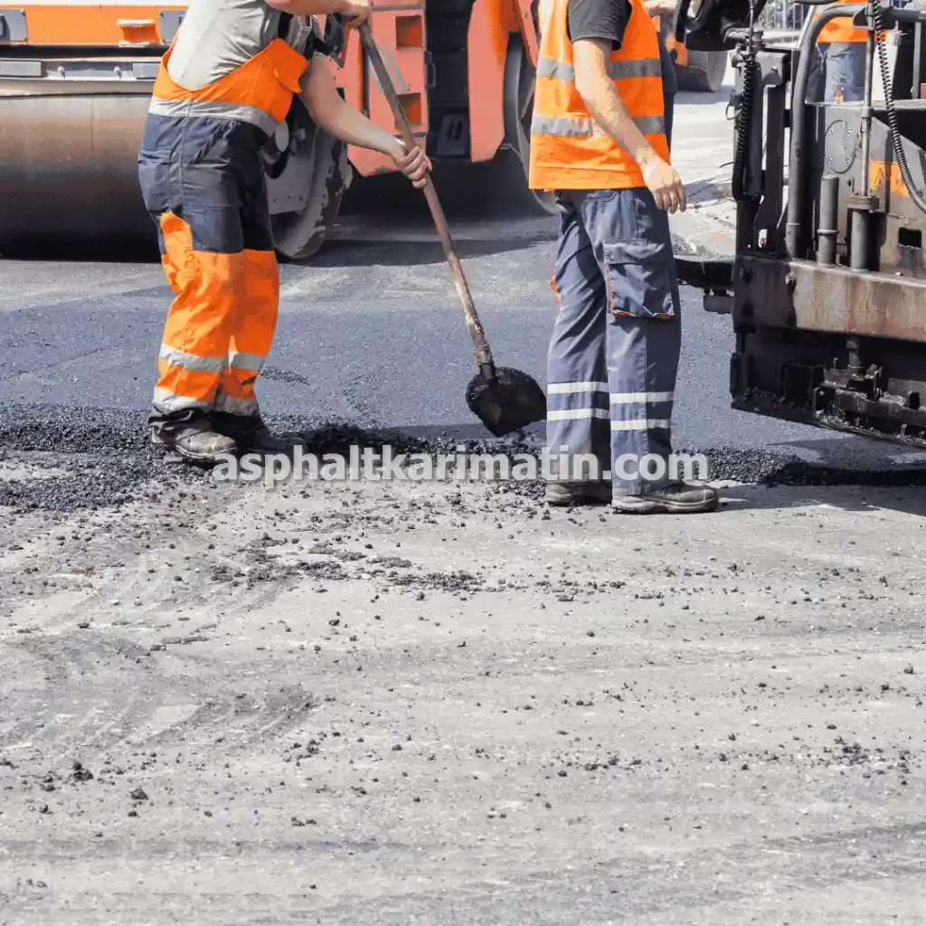 آسفالت کاری در شمال تهران